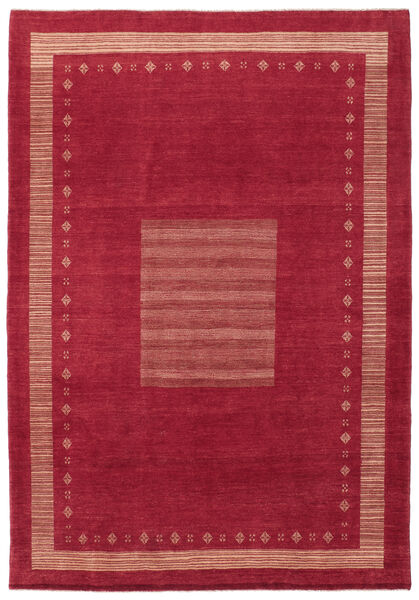 Loribaft Fine Persisch Teppich 215X305 Dunkelrot/Rot Wolle, Persien/Iran
