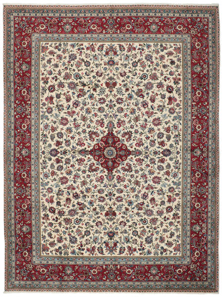 Sarough Fine Matot Matto 306X400 Ruskea/Tummanpunainen Isot Villa, Persia/Iran