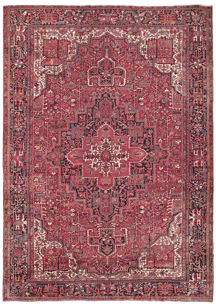  309X410 Heriz Teppe Mørk Rød/Rød Persia/Iran