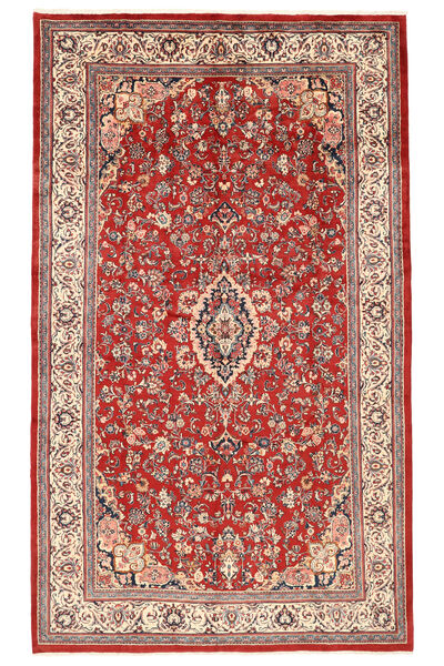Tapis Persan Mahal 306X523 Rouge Foncé/Marron Grand (Laine, Perse/Iran)