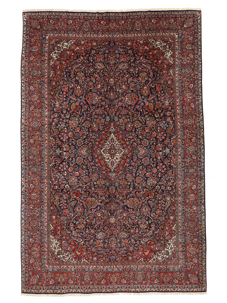  Oriental Keshan Fine Rug 325X500 Black/Dark Red Large Wool, Persia/Iran