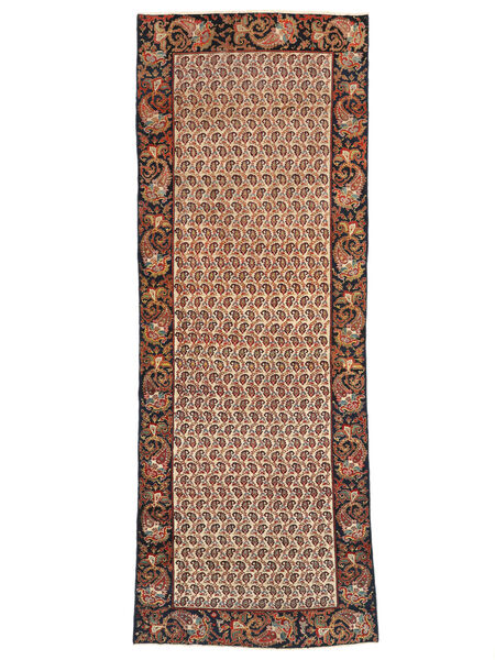  Orientalsk Malayer Tæppe 190X525Løber Brun/Mørkerød Uld, Persien/Iran