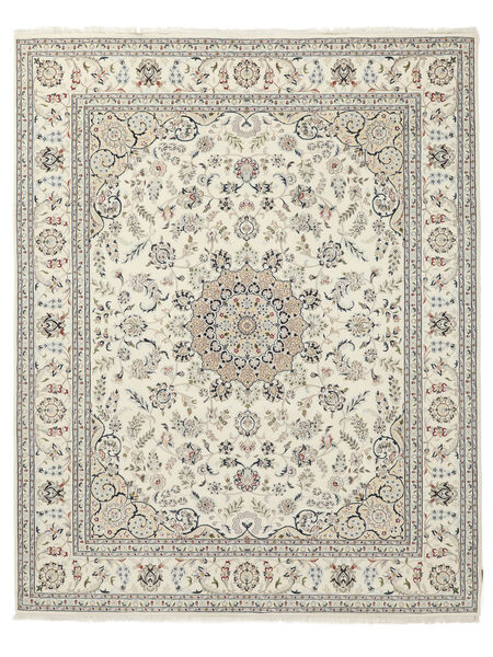 Nain Indisch Teppich 247X306 Gelb/Grau Wolle, Indien Carpetvista