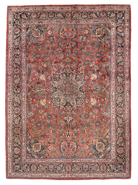 Kermanshah Teppe 325X450 Mørk Rød/Brun Stort Ull, Persia/Iran
