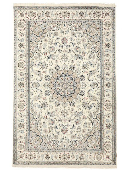 Nain Indisch Teppich 200X310 Grau/Gelb Wolle, Indien Carpetvista