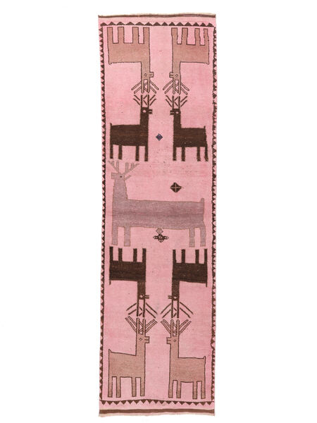  102X344 Vintage Medalhão Pequeno Herki Vintage Tapete Lã, Carpetvista