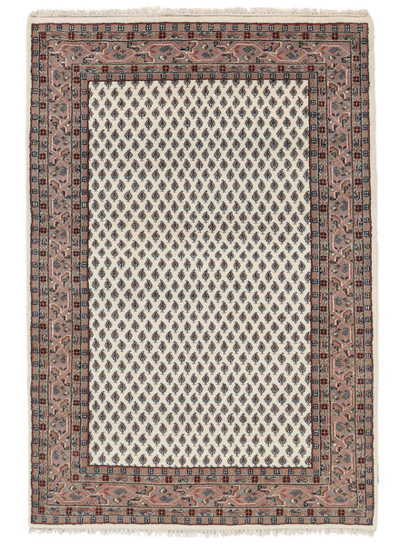  Orientalischer Mir Indisch Teppich 122X179 Braun/Schwarz Wolle, Indien Carpetvista
