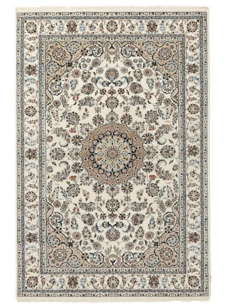 187X280 絨毯 オリエンタル ナイン インド 茶色/ダークイエロー (ウール, インド) Carpetvista