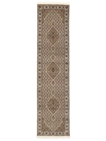 絨毯 タブリーズ Royal 77X310 廊下 カーペット 茶色/オレンジ (ウール, インド)
