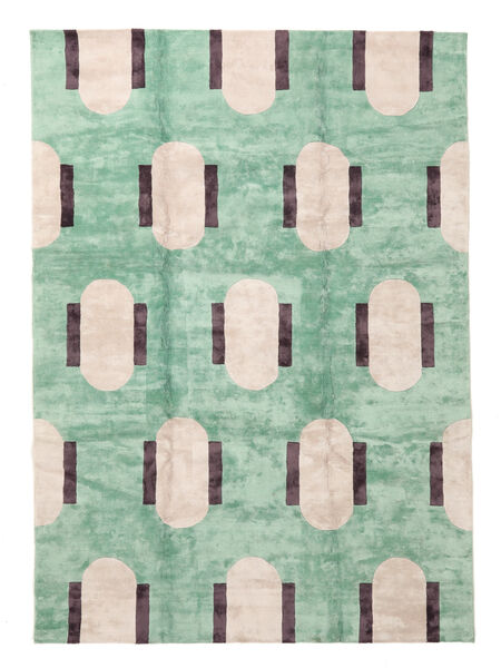  250X350 Catalpa Rug Green/Beige India Carpetvista