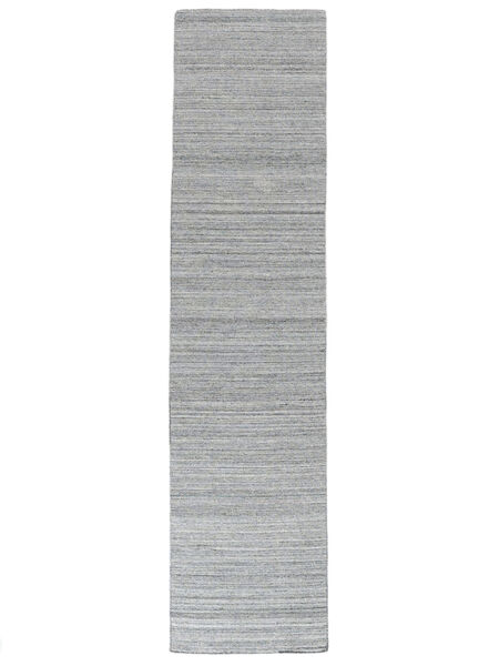 Petra Washable 80X350 Small Light Grey Runner Rug