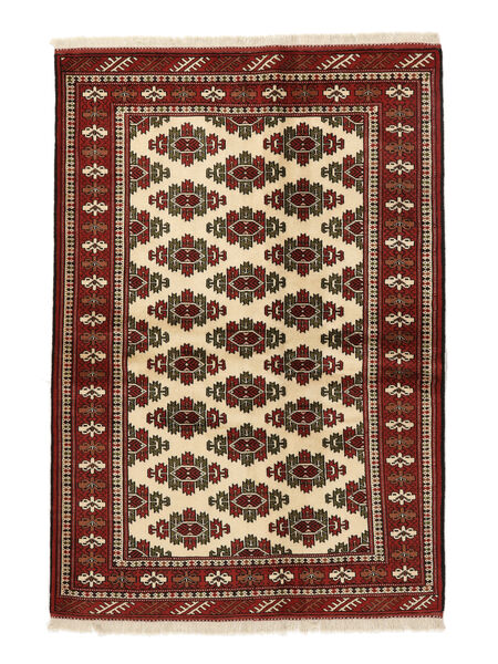  132X191 Small Turkaman Rug Wool, Carpetvista