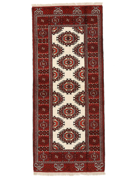  Orientalischer Turkaman Teppich 84X194 Läufer Wolle, Persien/Iran Carpetvista