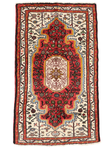  Orientalisk Hamadan Matta 70X116 Ull, Persien/Iran Carpetvista