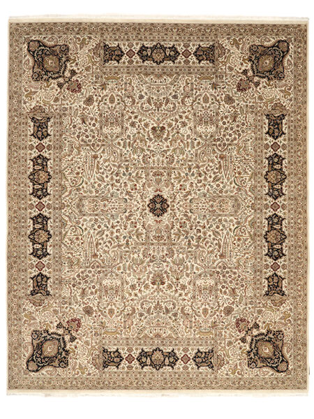 絨毯 オリエンタル サルーク American 248X305 茶色/オレンジ (ウール, インド)