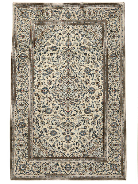 絨毯 オリエンタル カシャン 194X298 オレンジ/茶色 (ウール, ペルシャ/イラン)