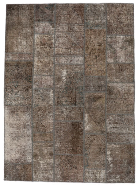 絨毯 ペルシャ パッチワーク 175X238 茶色 (ウール, ペルシャ/イラン)