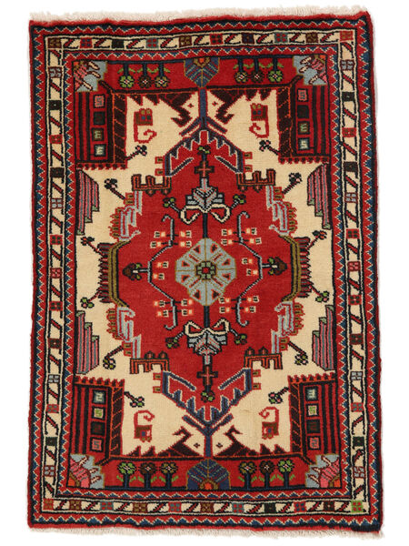 62X90 Alfombra Nahavand Oriental (Lana, Persia/Irán) Carpetvista