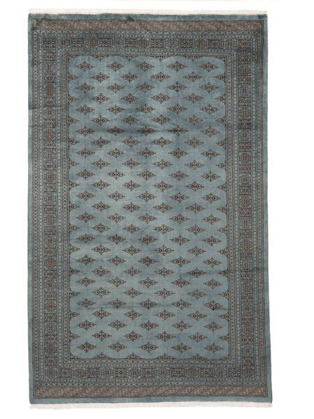203X329 絨毯 パキスタン ブハラ 3Ply オリエンタル 濃いグレー/黒 (ウール, パキスタン)