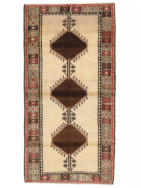  Lori Rug 117X231 Persian Wool Brown/Beige Small Carpetvista