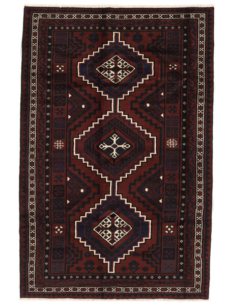 174X268 絨毯 ロリ オリエンタル ブラック/茶色 (ウール, ペルシャ/イラン) Carpetvista