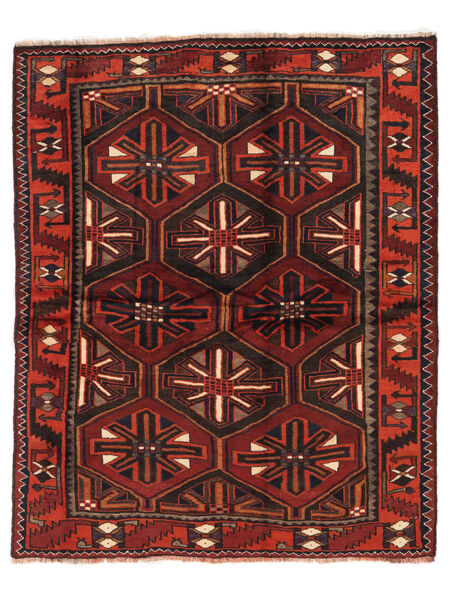 絨毯 オリエンタル ロリ 172X213 ブラック/ダークレッド (ウール, ペルシャ/イラン)