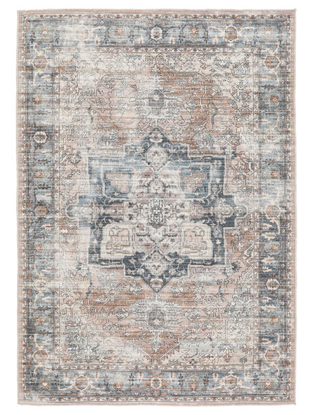  Washable 160X230 Dhabi Oriental Terracotta/Blue Rug