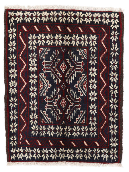 絨毯 バルーチ 69X88 ブラック/ベージュ (ウール, ペルシャ/イラン)