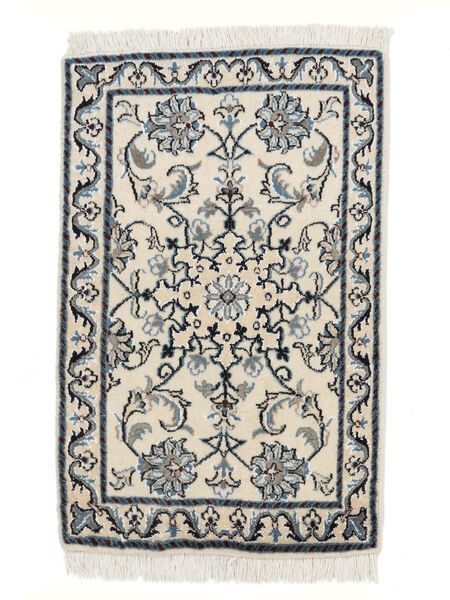 58X91 絨毯 ナイン オリエンタル ダークグレー/イエロー (ウール, ペルシャ/イラン) Carpetvista