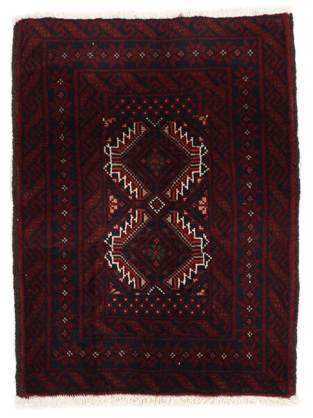  66X87 Medallion Small Baluch Rug Wool, Carpetvista