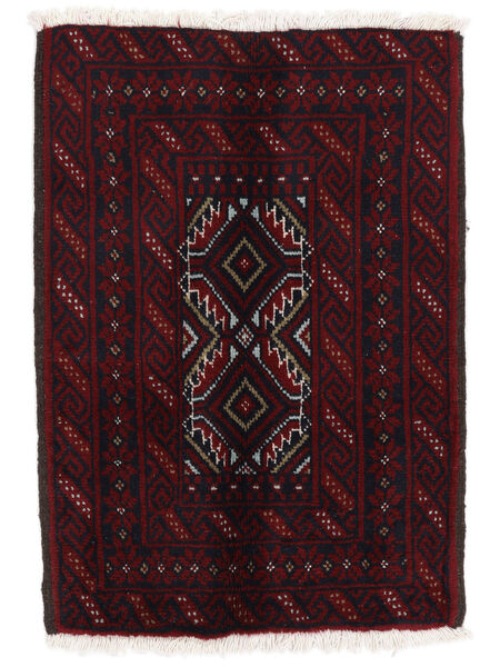  63X88 Belutsch Teppich Schwarz Persien/Iran Carpetvista