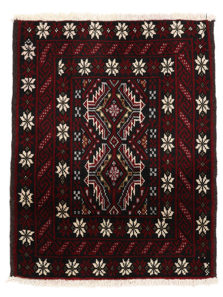  65X83 Beluch Vloerkleed Zwart/Beige Perzië/Iran Carpetvista