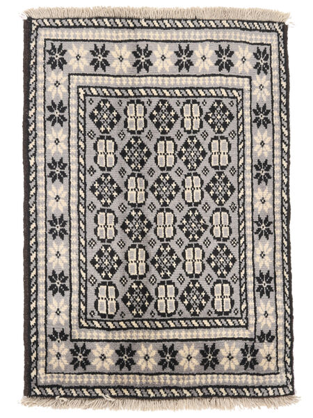 絨毯 バルーチ 63X89 ブラック/ベージュ (ウール, ペルシャ/イラン)