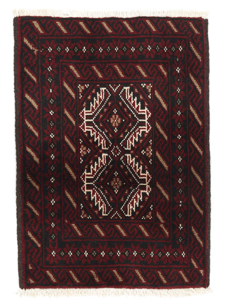 61X84 Alfombra Belouch Oriental Negro/Marrón (Lana, Persia/Irán) Carpetvista
