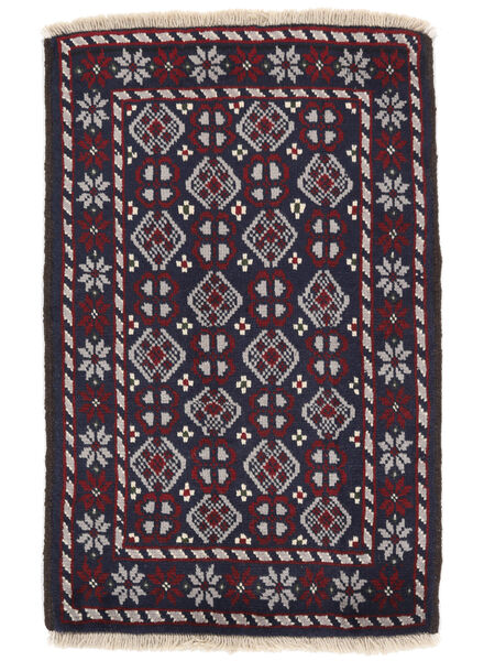  Baluch Rug 65X99 Persian Wool Black/Dark Red Small Carpetvista