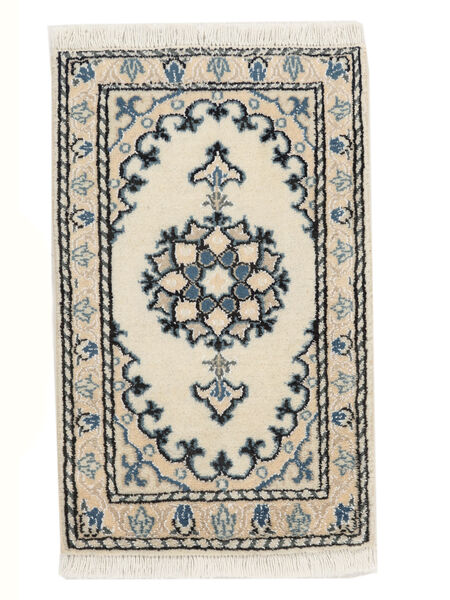 40X60 絨毯 オリエンタル ナイン ベージュ/オレンジ (ウール, ペルシャ/イラン) Carpetvista