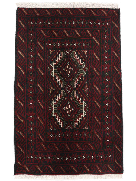  61X94 Belutsch Teppich Schwarz Persien/Iran Carpetvista