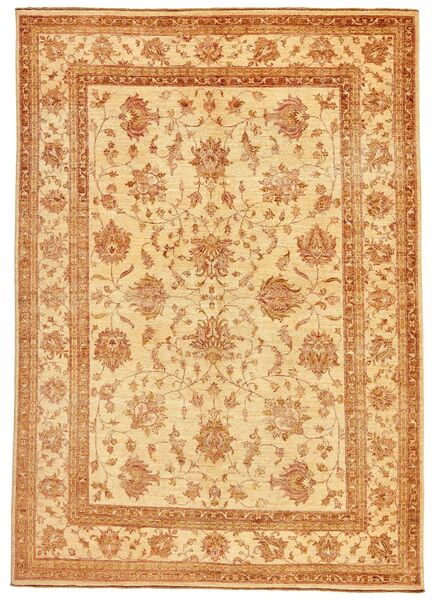  Orientalischer Ziegler Fine Teppich 173X243 Orange/Braun Wolle, Pakistan