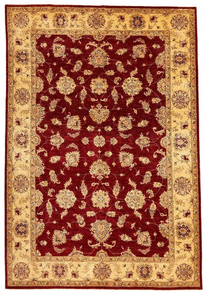 214X306 Ziegler Fine Teppich Orientalischer Braun/Dunkelrot (Wolle, Pakistan)