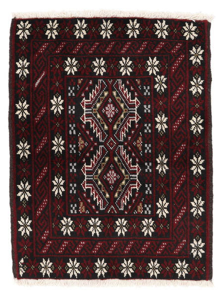 絨毯 バルーチ 66X86 ブラック/ベージュ (ウール, ペルシャ/イラン)