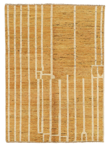 125X175 Contemporary Design Teppich Moderner Orange/Braun (Wolle, Afghanistan) Carpetvista