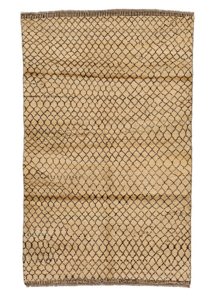 Moroccan Berber - Afghanistan Teppich 109X176 Orange/Braun Wolle, Afghanistan Carpetvista