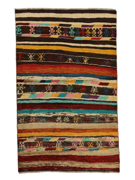 Moroccan Berber - Afghanistan Matta 109X179 Svart/Brun (Ull, Afghanistan)