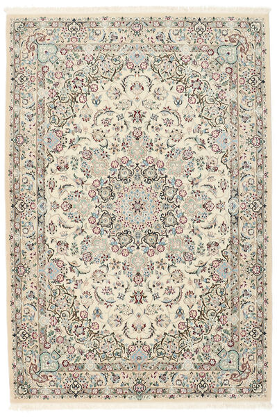 Nain 9La Sherkat Farsh Teppich 141X205 Beige/Braun Wolle, Persien/Iran