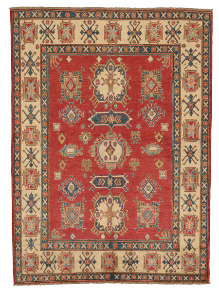  Orientalsk Kazak Fine Teppe 175X240 Brun/Mørk Rød Ull, Afghanistan Carpetvista
