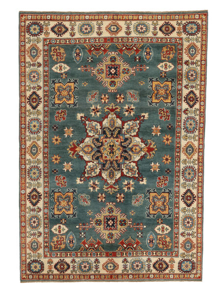  172X251 Medaillon Kazak Fine Teppich Wolle, Carpetvista