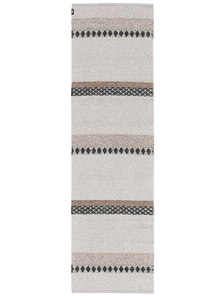  Washable 70X250 Matilda Grey/Beige Runner Rug
 Small