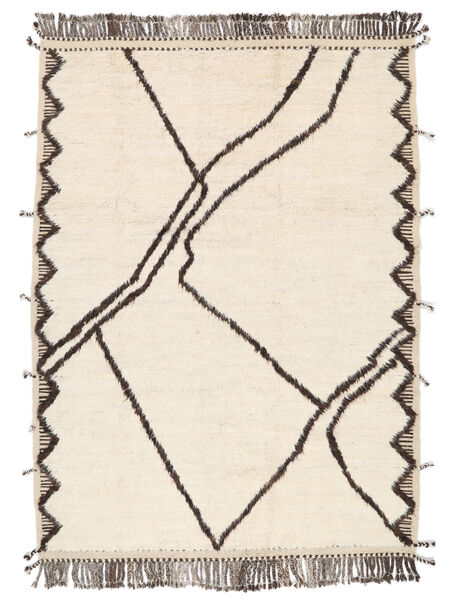Tapete Berber Style 214X290 Bege/Castanho (Lã, Afeganistão)