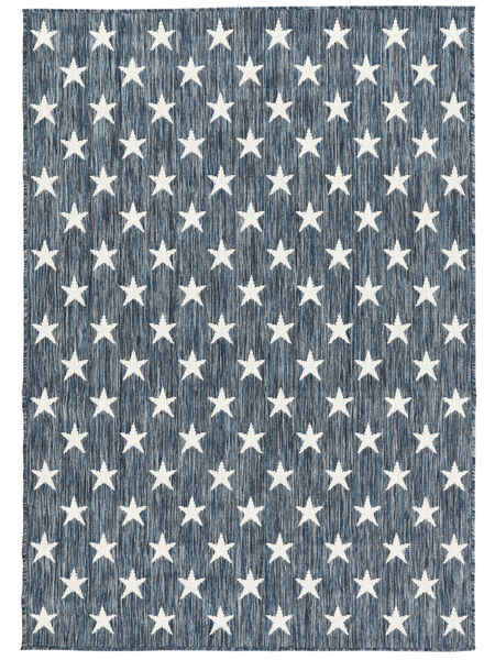  Washable Indoor/Outdoor Rug 160X230 Starstruck Blue