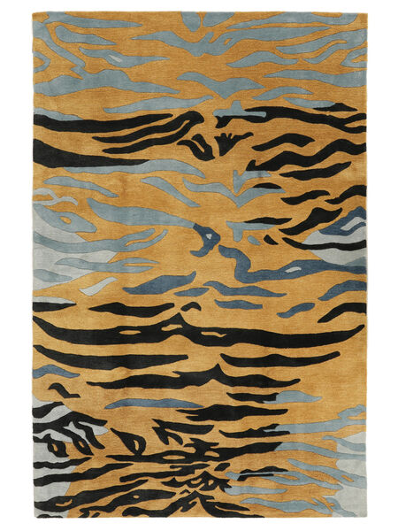  Love Tiger Rug 200X300 Wool Brown/Black Carpetvista